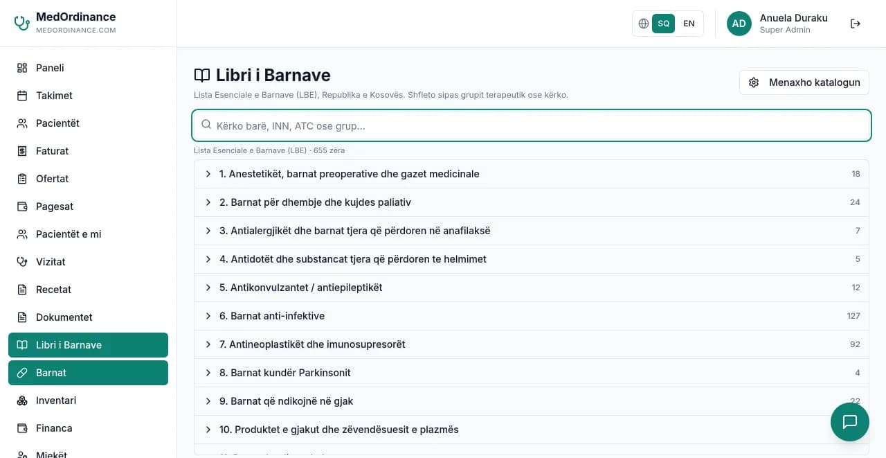 Katalogu i barnave demo me qindra barna të etiketuara LBE